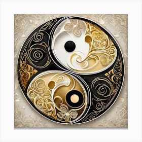 Yin Yang 4 Canvas Print