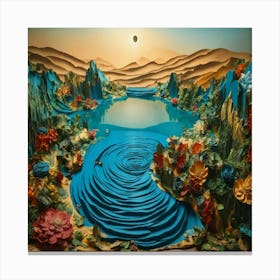 'The Water Of Life' Canvas Print