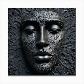 Mask Of The Sun 2 Canvas Print