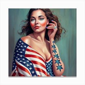 American Girl 1 Canvas Print