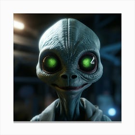 Alien Child 1 Canvas Print