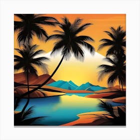 ART LANDSCAPE Canvas Print