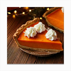 Pumpkin Pie Canvas Print