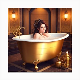 Bathing Beauty Canvas Print