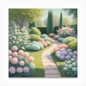 Garden Path Canvas Print