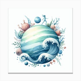 Neptune Canvas Print