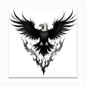 Eagle Tattoo 1 Canvas Print