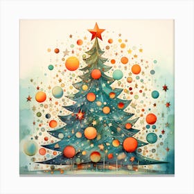 Time-Traveling Tannenbaum Canvas Print