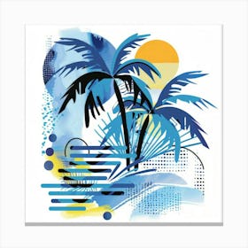 Palm Trees 9 Canvas Print