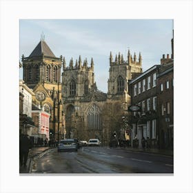 York Cathedral 1 Canvas Print