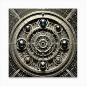 Asterian Syndicate Gravity Manipulation Artwork Season 13 Ignis Luporum Canvas Print