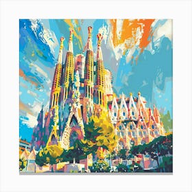 Sagrada Familia 7 Canvas Print