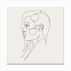 Portrait Of A Woman Who I Am Canvas Print