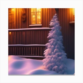 Winter Scene Canvas Print