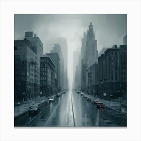 New York City Street Canvas Print