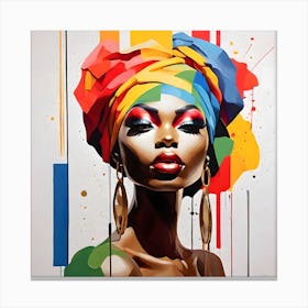 African Woman 3 Canvas Print