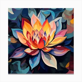 Lotus Flower 31 Canvas Print