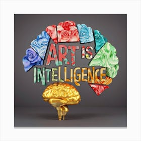 Is Intelligence Canvas Print