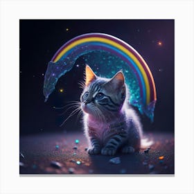 Cat Galaxy (114) Canvas Print