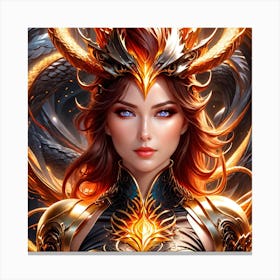 Aphrodite io Canvas Print