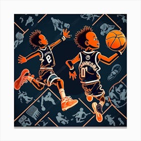 Basketball Player 2 Canvas Print