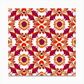 Floral Pattern Canvas Print