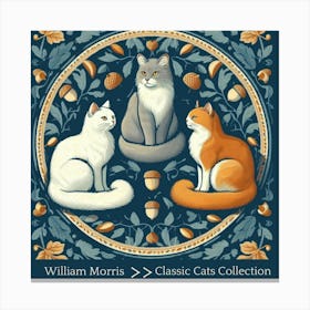 Classic Cats Collection Canvas Print