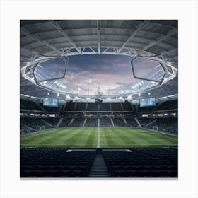 Soccer Stadium Canvas Print