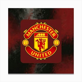 Manchester United F.C. Logo Wall Art 11 Canvas Print