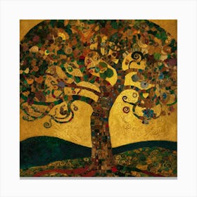 Gustav Klimt "Tree of Life," Canvas Print