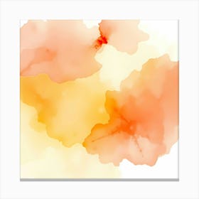 Abstract Watercolor Painting Canvas Print