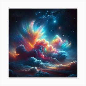 A vibrant sky 1 Canvas Print