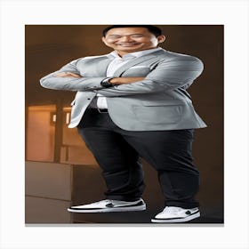 Philippine Businessman Canvas Print