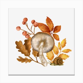 Whimsical autumn Canvas Print