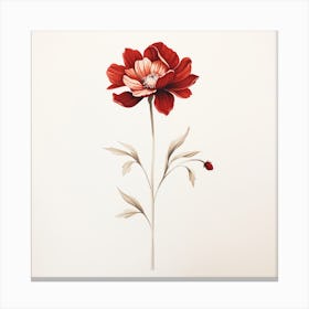 Red Poppy Canvas Print