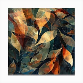Nature Inspired Abstract 2 Canvas Print