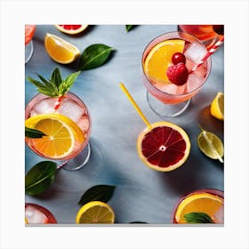 Cocktail 14 Canvas Print