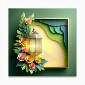 Ramadan Lantern 1 Canvas Print