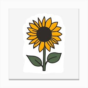 Sunflower 6 Canvas Print