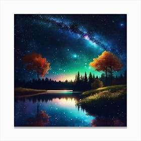Night Sky 15 Canvas Print