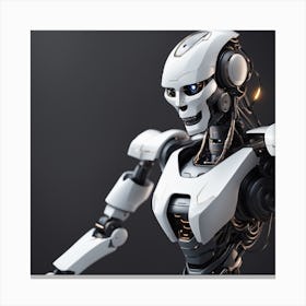 Futuristic Robot Canvas Print