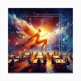 Angel Of The Universe Canvas Print