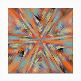 Whirling Geometry - #19 Canvas Print