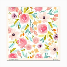 Floral 92 Canvas Print