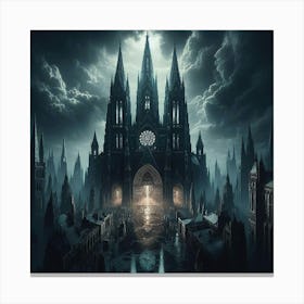 Gothic Cathedral 40 Canvas Print