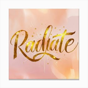 Radiante 2 Canvas Print