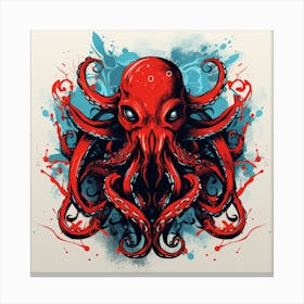 Octopus 23 Canvas Print