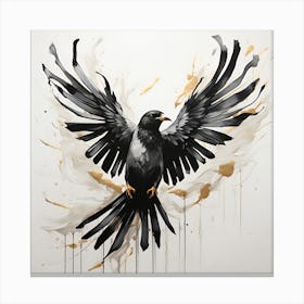 Amazing Crow Canvas Print