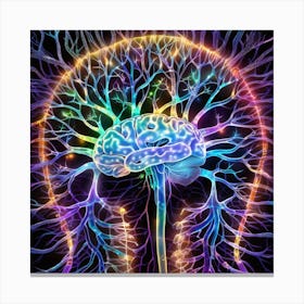 Brain And Nervous System 22 Canvas Print
