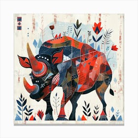 Rhino Canvas Print Canvas Print